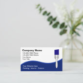 Peintre Carte de visite moderne (Debout devant)