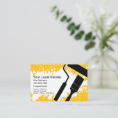 Peintre de la maison la plus froide Cartes de visi (Debout devant)