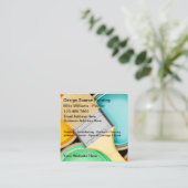 Peintre de la maison la plus froide Cartes de visi (Debout devant)