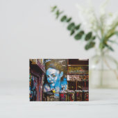 Peintre et concepteur carte de visite (Debout devant)