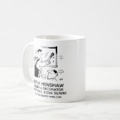 Peintre et décorateur Promotionnel Café Mug (Devant gauche)