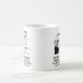 Peintre et décorateur Promotionnel Café Mug (Centre)