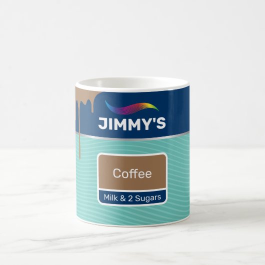 Peintre et décorateurs Mug classique, 325 ml Café (Centre)