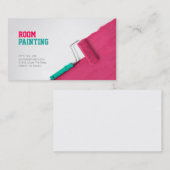 Peintre et décoration de la carte d'entreprise de (Devant / Derrière)