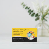 Peintre Maison Carte de visite moderne (Debout devant)