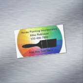 Peintre Maison Cartes de visite magnétiques modern (In Situ)