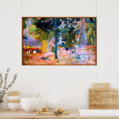 peintre peintre paul gauguin affiche (Cuisine)