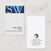 Peintre Peinture Carte de visite des compétences c (Devant / Derrière)