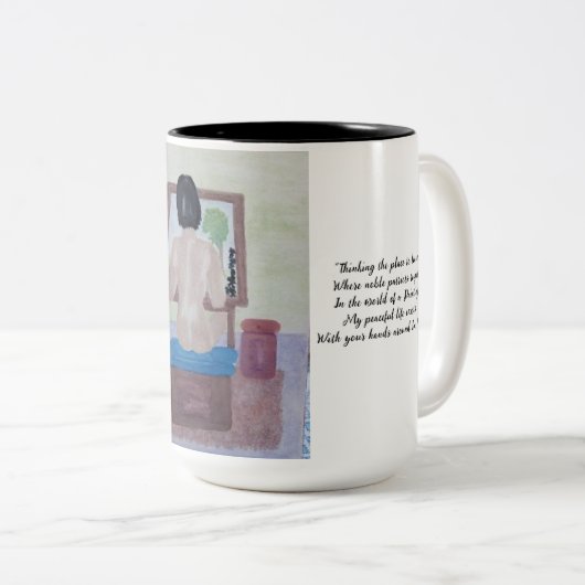 Peintre Peinture Mug (Devant droit)