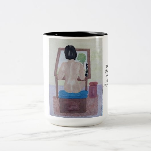 Peintre Peinture Mug (Centre)