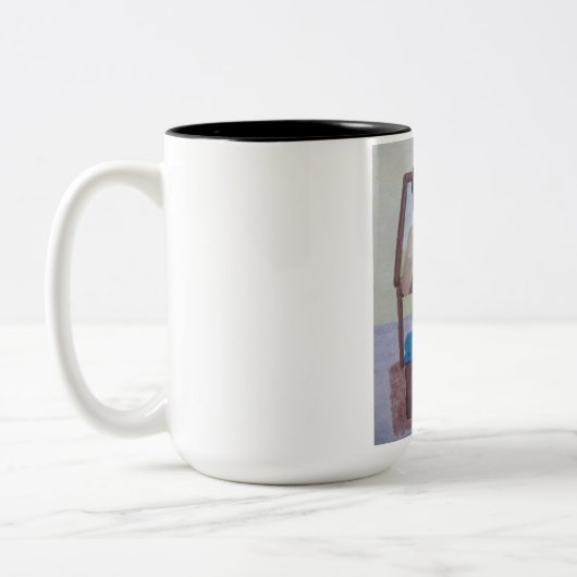 Peintre Peinture Mug (Gauche)