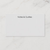 Peintre professionnel Carte de visite moderne (Dos)