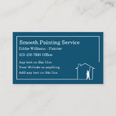 Peintre professionnel Carte de visite moderne (Devant)