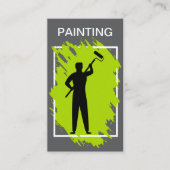 Peintre professionnel Carte de visite moderne (Devant)