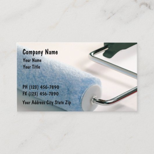 Peintres Cartes de visite (Devant)