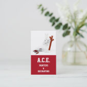 Peintres et décorateurs Carte de visite (Debout devant)