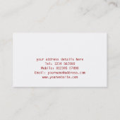 Peintres et décorateurs Carte de visite (Dos)