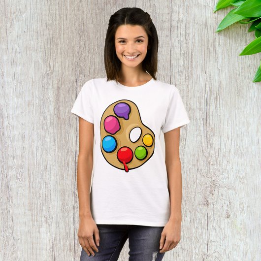 Peintres Palette Artiste Peinture T-shirt