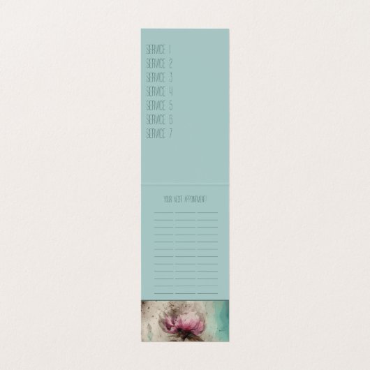 Peintres peints - Carte de visite (Intérieur déplié)