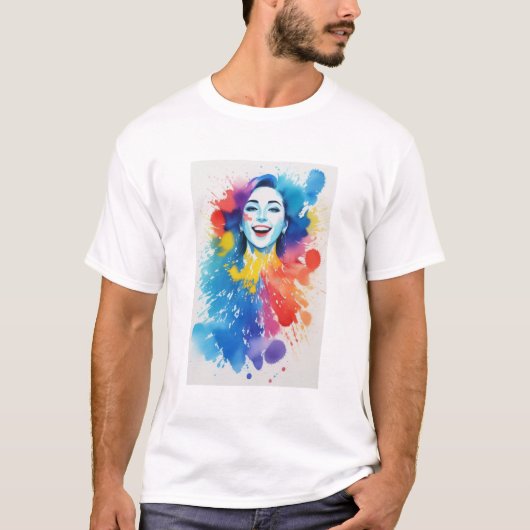 peinture #15 T-shirt (Devant)