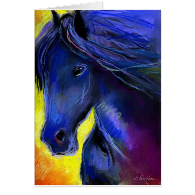 Peinture à cheval à la française (Devant)