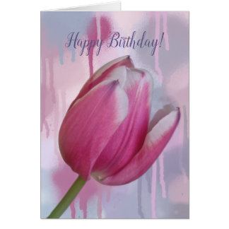 Peinture à gouttes roses arrière - plan & texte pe