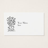 Peinture à la main - Arbre Abstrait Groupe 1 (Dos)