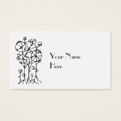 Peinture à la main - Arbre Abstrait Groupe 1 (Devant)