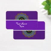 Peinture à la main Mandala Horloge Face 24 (Bureau)