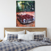 Peinture à la main sur toile Peinture murale Vinta (Insitu(Chambre))