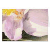 Peinture à l'aquarelle Crocus (Devant Horizontal)