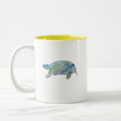 Peinture à l'aquarelle de tortue Pastel Mug (Gauche)