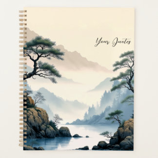 Peinture à l'encre chinoise de la rivière de la mo