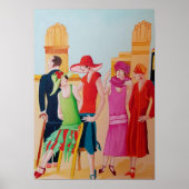 Peinture à l'huile Art Déco (Devant)