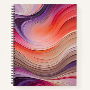 Peinture à l'huile colorée Art Carnet Spiral
