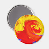 Peinture à l'huile colorée - Magnet (Recto/Verso)