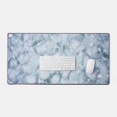 Peinture à l'huile de surface de glace fissurée (s (Clavier et souris)