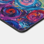 Peinture à l'huile de tourbillons psychédélique (Coin)