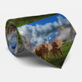 Peinture à l'huile d'éléphant, Cravate (Roulé)