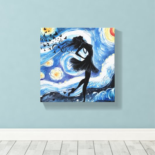 Peinture à l'huile murale Impression numérique, fe (Insitu (Plancher de Bois))