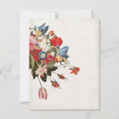 Peinture à l'huile Nature morte Florale RSVP après (Dos)