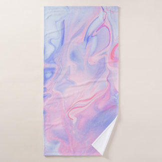 PEINTURE ABSTRAITE BLEUE ET BLANCHE 5