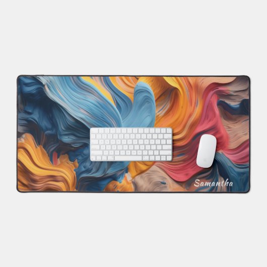 Peinture Abstraite colorée Art (5) (Clavier et souris)