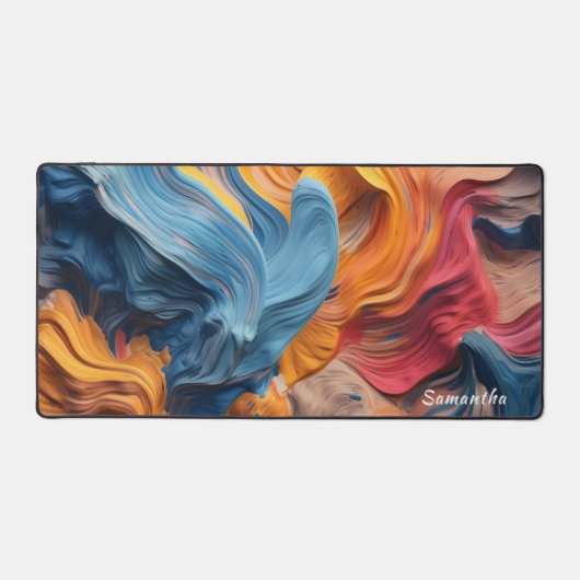 Peinture Abstraite colorée Art (5) (Recto)