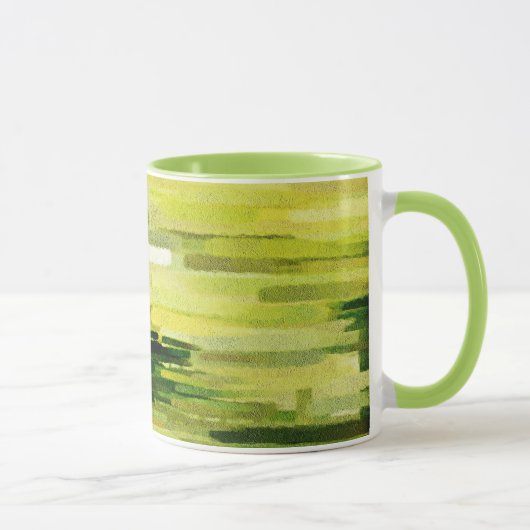 Peinture Abstraite colorée - Mugs (Droite)
