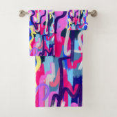 Peinture Abstraite des formes et des couleurs (En situation)