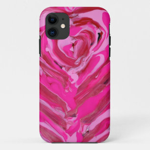 Peinture abstraite d'original sur le coque iphone