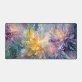 Peinture Abstraite Florale Vibrante avec Explosion (Recto)