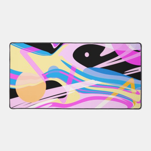 Peinture Abstraite géométrique à trois dimensions (Recto)