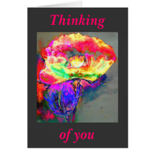 Peinture abstraite jaune pavot